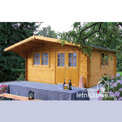 Drewniany domek ogrodowy Enzo D 23 m2
