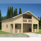 Drewniany domek letniskowy Serena 147,4 m2