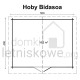Drewniany domek ogrodowy Hoby Bidasoa 18,2 m2
