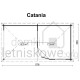 Drewniany domek pięciokątny Catania 15,5 m2