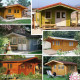 Drewniany domek ogrodowy Enzo B 14,4 m2