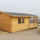 Domek drewniany Olga  17,5 m2
