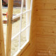 Drewniany domek pięciokątny Victoria B 7,3 m2
