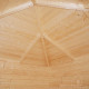 Drewniany domek pięciokątny Victoria C 13,9 m2