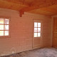 Drewniany garaż dwustanowiskowy E 32,6 m2