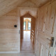 Drewniany domek letniskowy Horyzont 65 + 21 m2