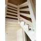 Drewniany domek letniskowy Jan III 55 + 10 m2