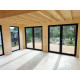 Drewniany domek letniskowy Jan III 55 + 10 m2