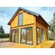 Drewniany domek letniskowy Jan III 55 + 10 m2